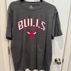 Chicago Bulls Grey Fanatics Tee Shirt